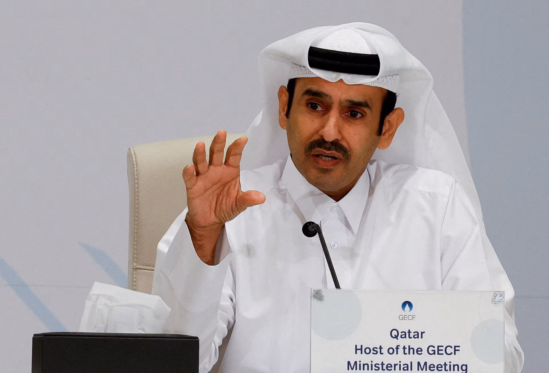 qatar energy minister saad bin sherida Al kaabi
